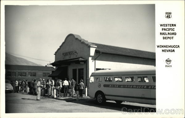 Western Pacific Railroad Depot Winnemucca Nevada