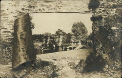 Public Garden - Bridge Postcard