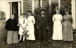 Portrait of Family Postcard