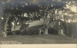 Fairbanks House Dedham, MA Postcard Postcard