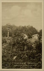 Hillside Homes, The Berkshire Summer School of Art Postcard