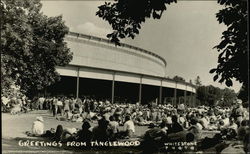 Greetings from Tanglewood Postcard