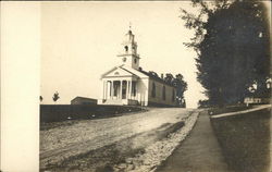 View of Church New Hampshire Postcard Postcard