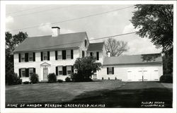 Home of Hayden Pearson Greenfield, NH Postcard Postcard