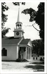 Community Church Bradford, NH Postcard Postcard