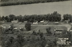 Teal's Beach on the Susquehanna River Postcard