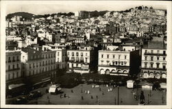 Place du Gouvernement et La Casbah Postcard