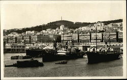 Boulevard de la Republique et Boulevard Carnot Postcard