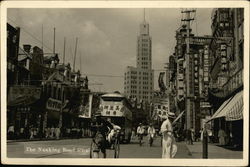 The Nanking Road Shanghai, China Postcard Postcard