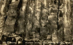 Picture Rocks, Near Vantage Bridge, Wash Postcard