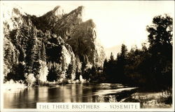 The Three Brothers, Yosemite The Three Brothers, Yosemite