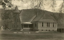 Congregational Church Bethel, VT Postcard Postcard