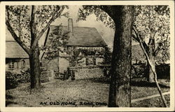 An Old Home Zoar, OH Postcard Postcard