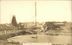 Red Sawmill Postcard