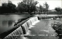 The Dam at Vernon Springs Postcard