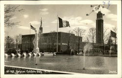 Belgium Exhibits Bldg New York, NY 1939 NY World's Fair Postcard Postcard