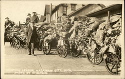 Hunting Season Mackinaw City, MI Postcard Postcard