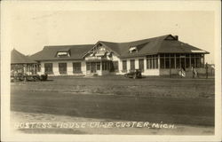 Hostess House Camp Custer, MI Postcard Postcard