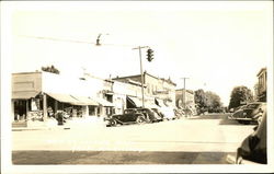 Main Street Looking South Yale, MI Postcard Postcard