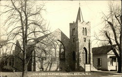 First Baptist Church Berlin, NJ Postcard Postcard