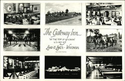 The Gateway Inn Land O' Lakes, WI Postcard Postcard