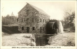 Longfellow's Wayside Inn - Grist Mill Postcard
