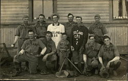 Zeeland Baseball Team Postcard