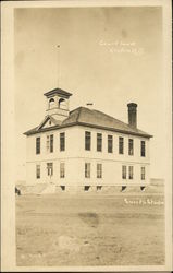 Court House Linton, ND Postcard Postcard