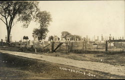 Cemetery Postcard