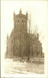 View of Church Postcard