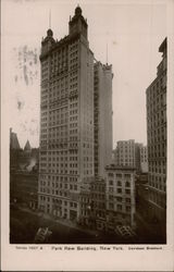 Park Row Building New York, NY Postcard Postcard