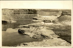 View of Dry Falls Postcard