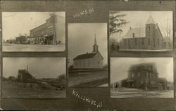 Views of Willshire, Ohio Postcard
