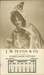 J. M. Hutton & Co., Undertakers' Supplies Postcard