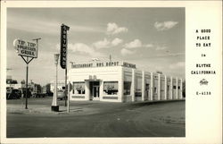 A Good Place to Eat in Blythe California Postcard