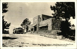 Peggy Ann Restaurant And Greyhound Bus Stop Cartersville, GA Postcard Postcard