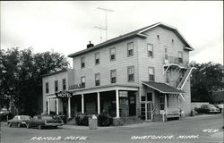 Arnold Hotel, 1970 Greyhound Depot Owatonna, MN Postcard Postcard