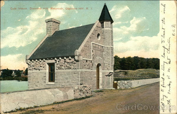 Gate House, Diamond Hill Reservoir Rhode Island