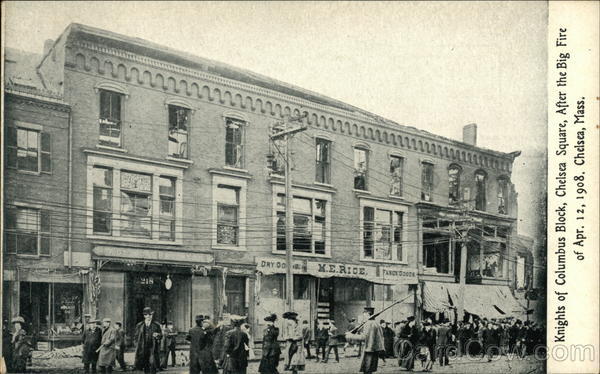 Knights of Columbus Square Chelsea Massachusetts