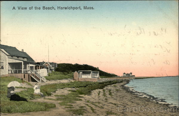 A View of the Beach Harwich Port Massachusetts