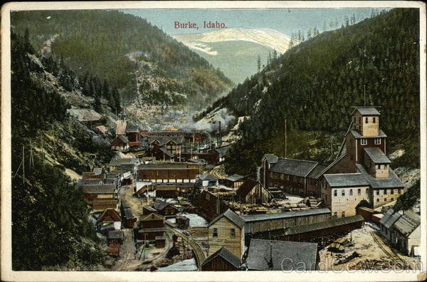 View of Town Burke Idaho