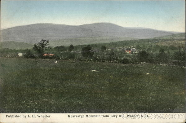 Kearsarge Mountain from Tory Hill Warner New Hampshire