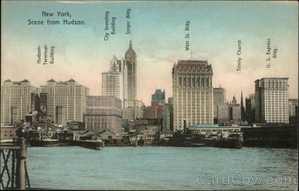 Scene From Hudson New York