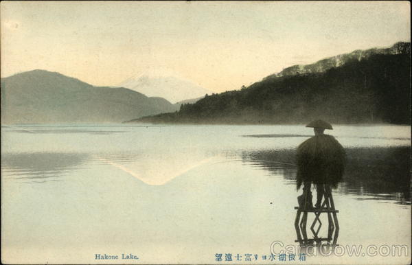 View of Hakone Lake Japan