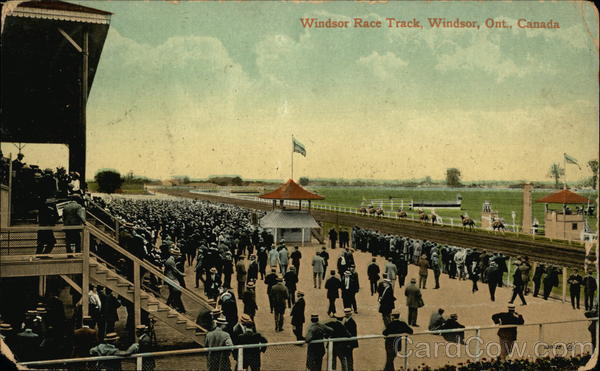 Windsor Race Track ON Canada Ontario