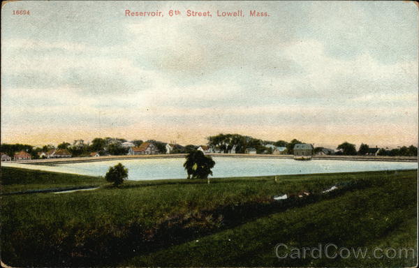 Reservoir, 6th Street Lowell Massachusetts
