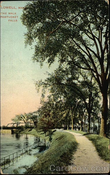 The Walk, Pawtucket Falls Lowell Massachusetts
