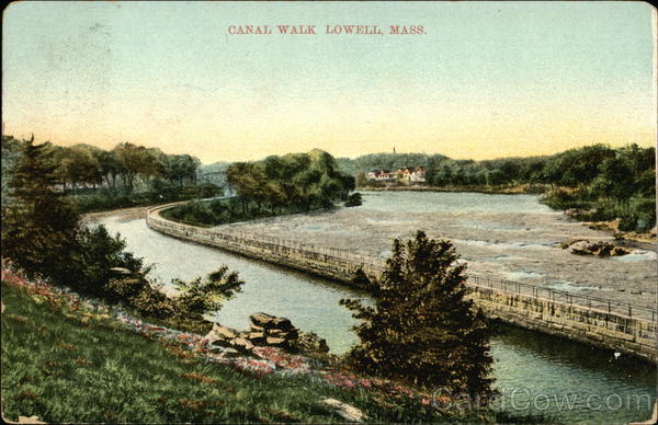 Canal Walk Lowell Massachusetts