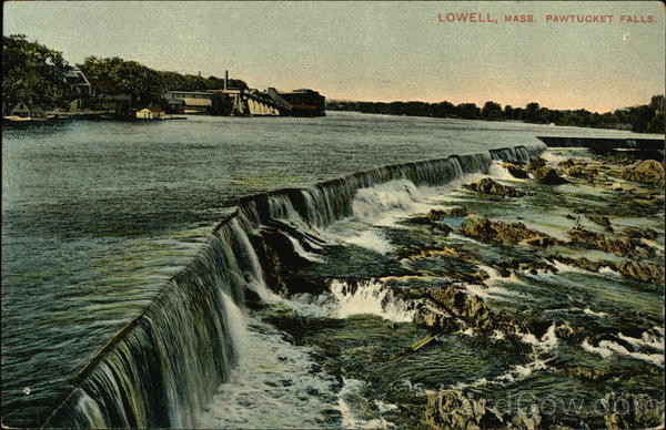 Pawtucket Falls Lowell Massachusetts