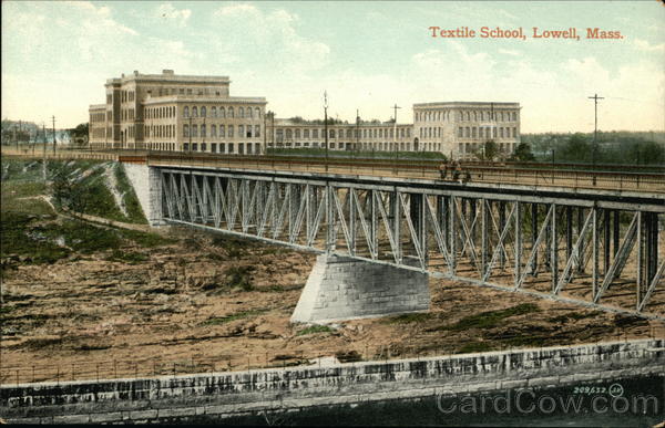 Textile School Lowell Massachusetts